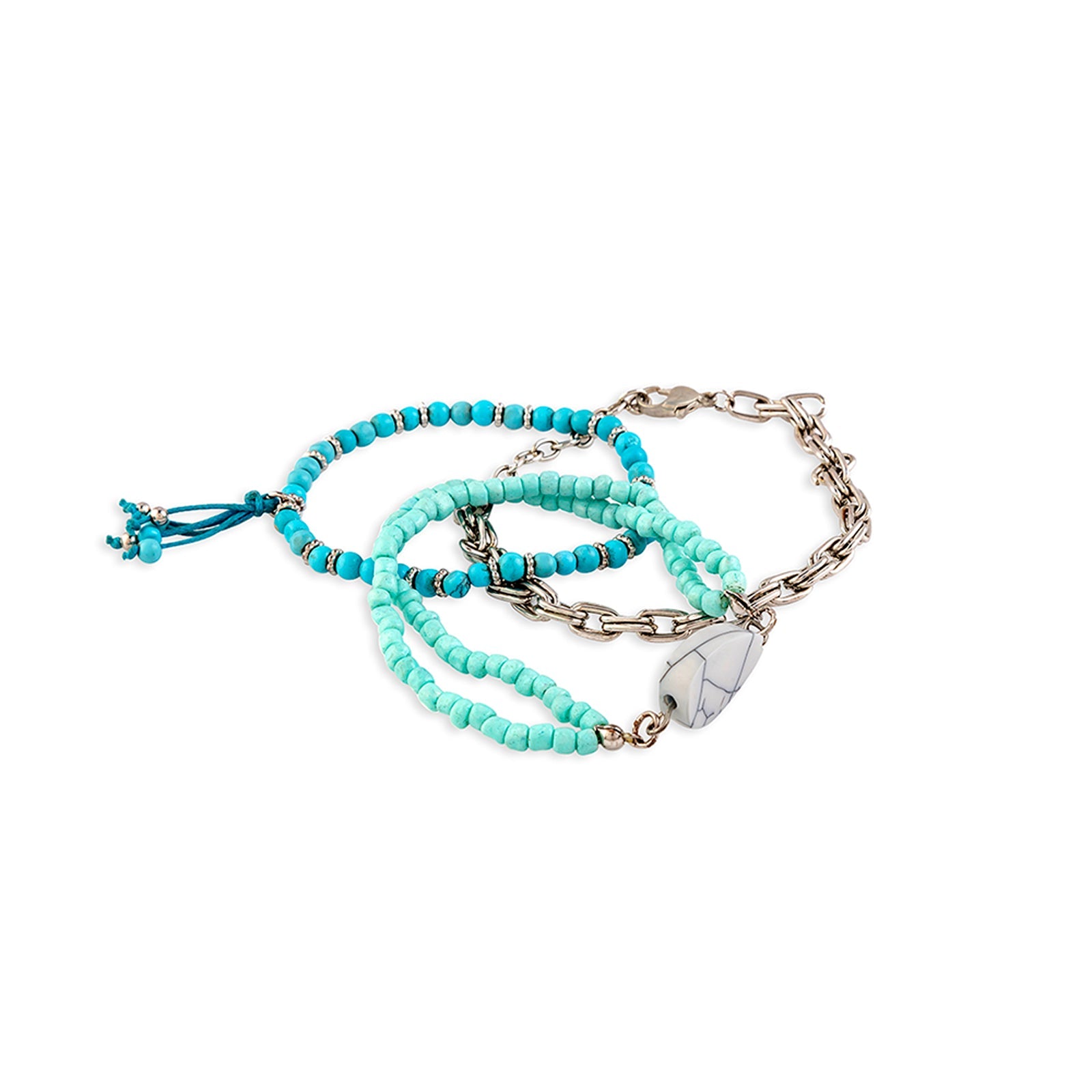 Clear Skies Multistrand Bracelet