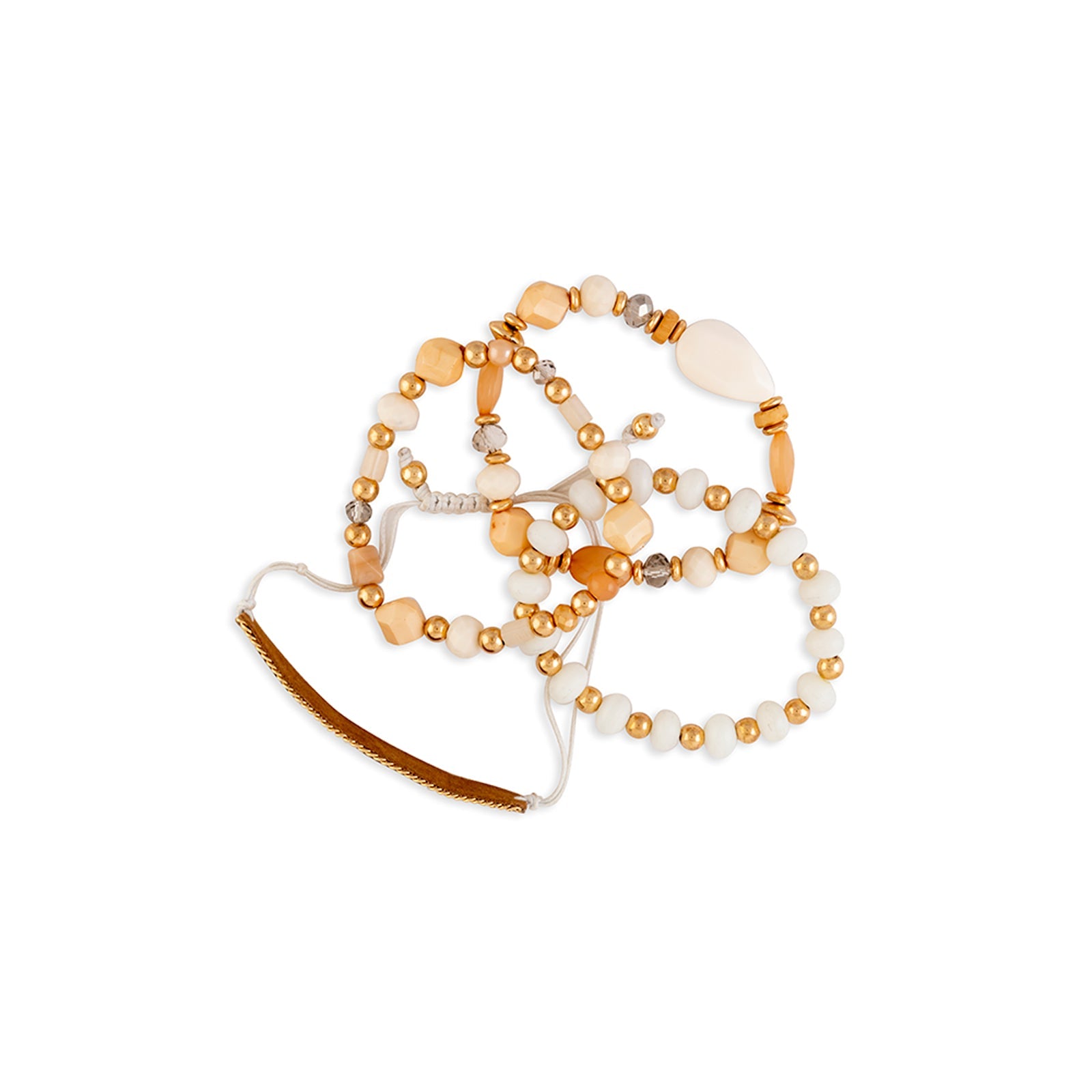 Ivory Coast Multistrand Bracelet