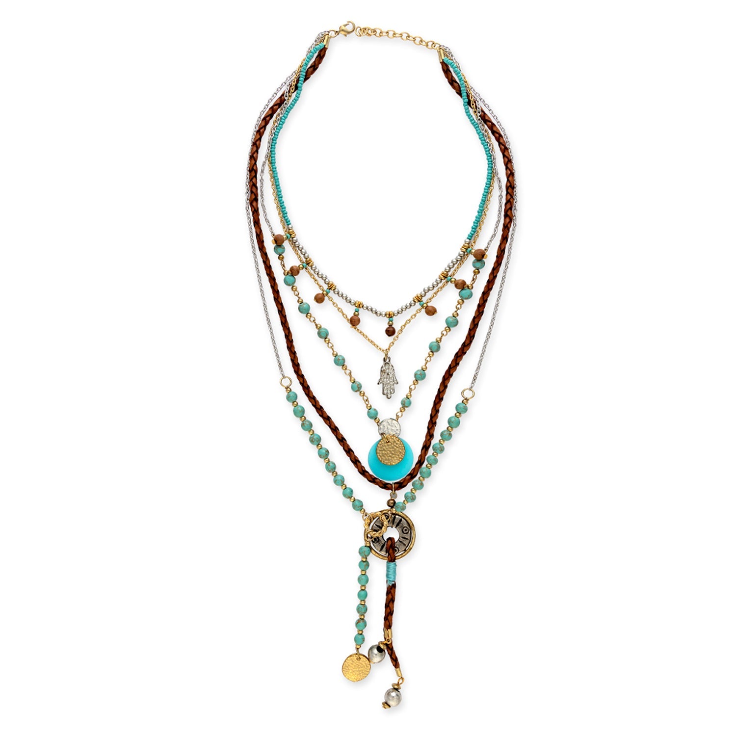 Southwest Spirit Multistrand Necklace