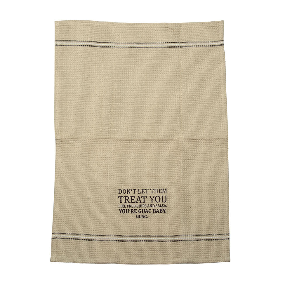 TREAT YOU DISH TOWEL '' SET OF 2 ''