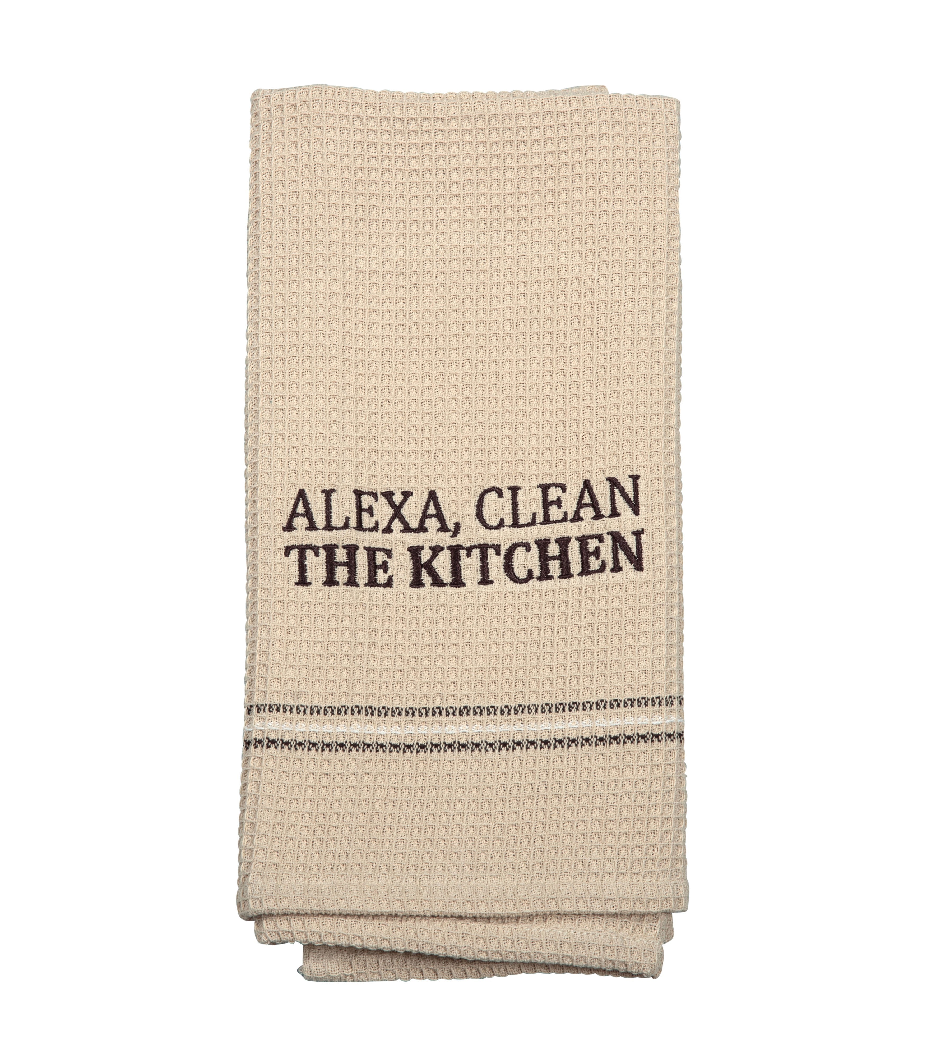 CLEAN THE KITCHEN DISH TOWEL  SET OF 2