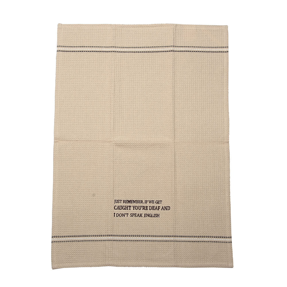 JUST REMEMBER DISH TOWEL  '' SET OF 2