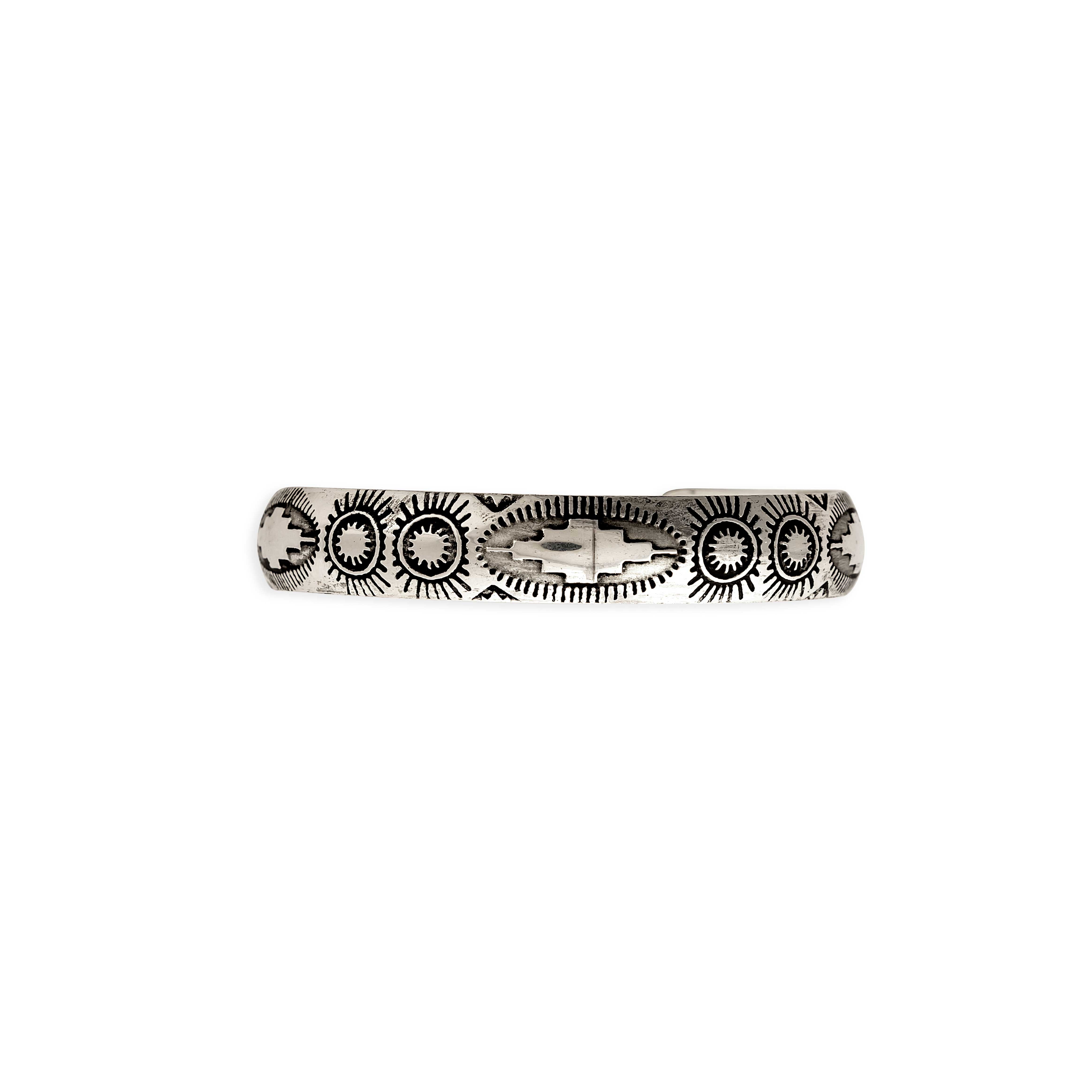 Tribal Mesa Silver Bracelet