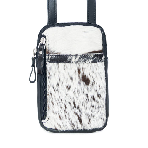 Carlisle Bluff Leather & Hairon Bag