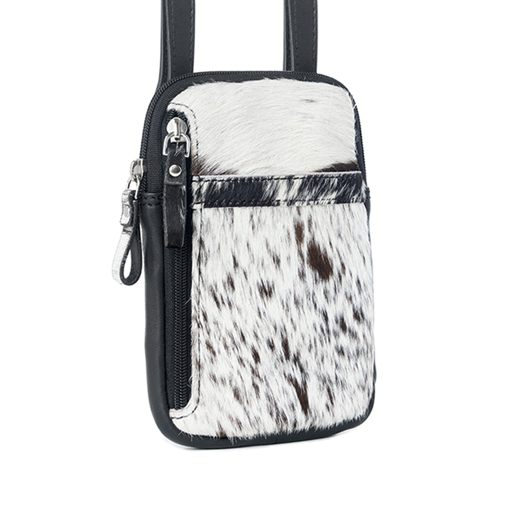 Carlisle Bluff Leather & Hairon Bag