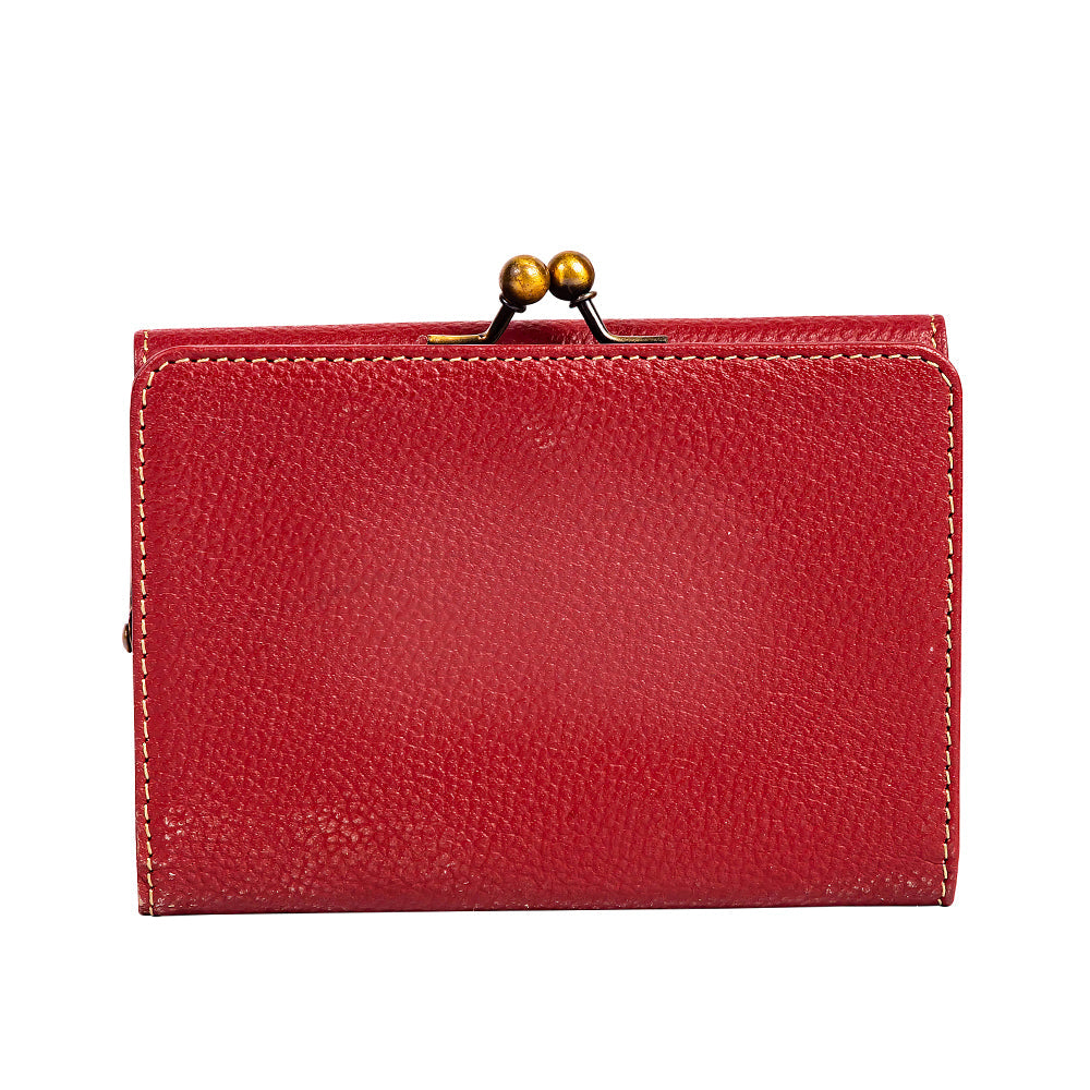 Gypsum Trail Coin Purse in Red