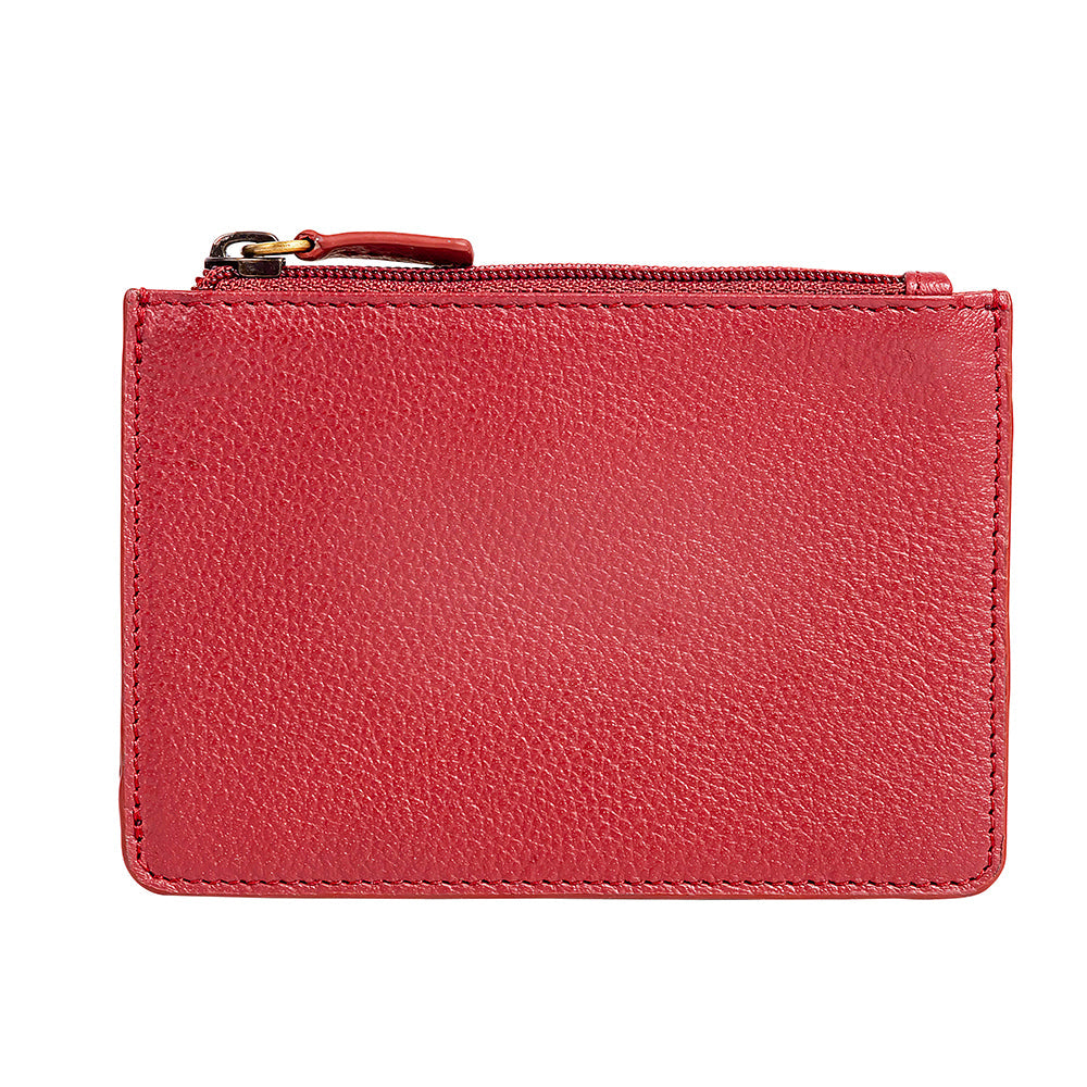 Foothill Creek Credit Card Holder in Red