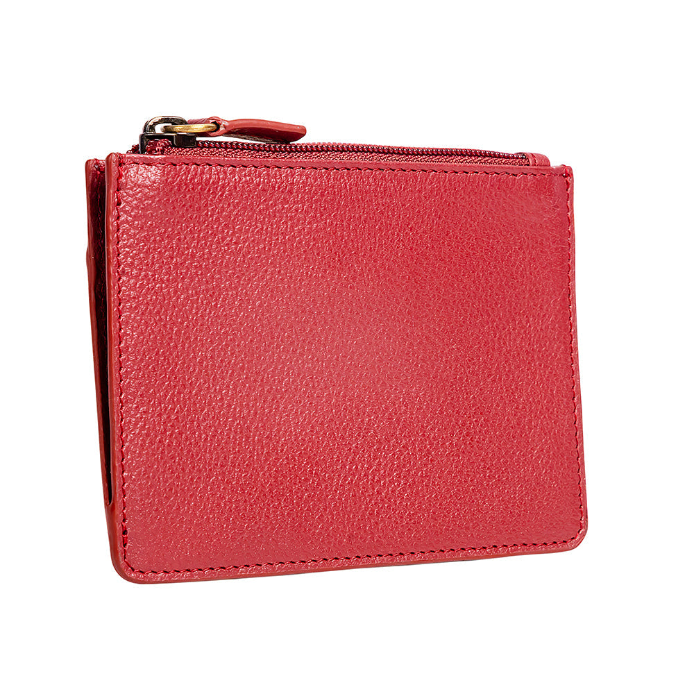 Foothill Creek Credit Card Holder in Red