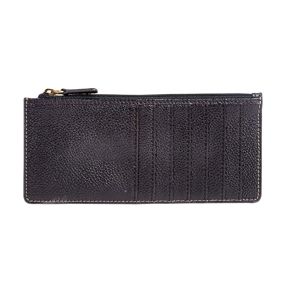 Foothill Creek Long Credit Card Holder in Ebony