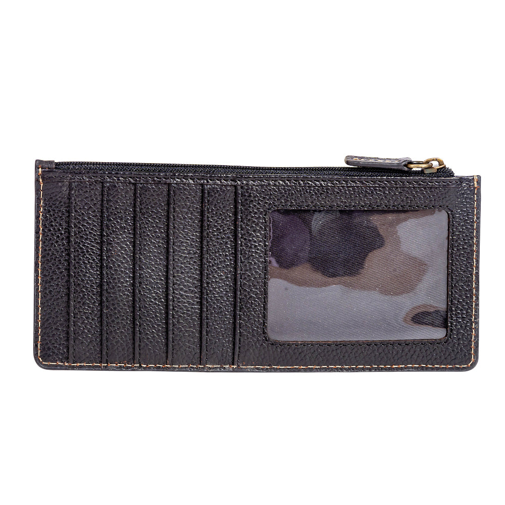 Foothill Creek Long Credit Card Holder in Ebony