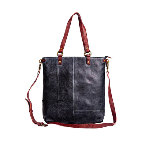 Clemson Trail Leather Bag