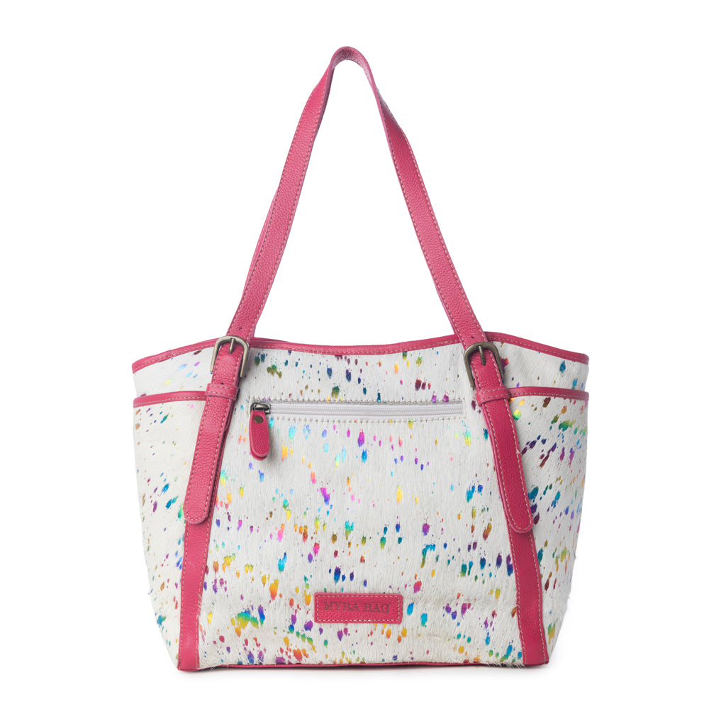 Rojo Ryders Leather & Hairon Bag