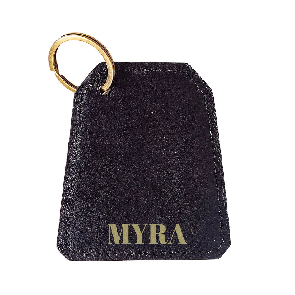 Sunrise Hand-tooled Key Fob