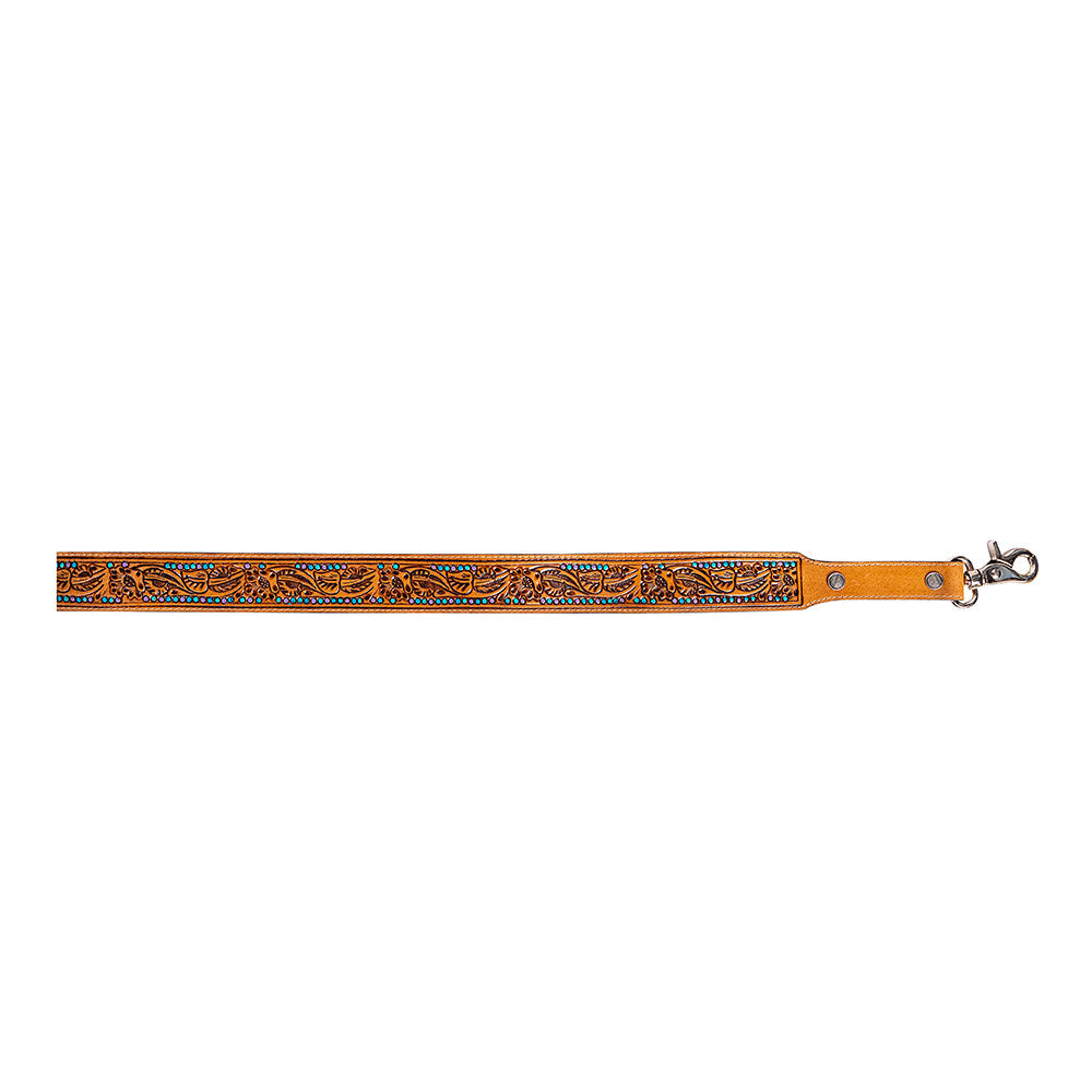 Mika Falls Hand-tooled Leather Strap