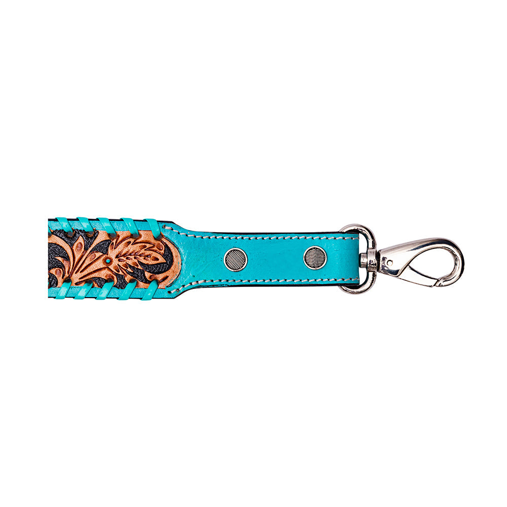 Bear Claw Ridge Hand-tooled Leather Strap