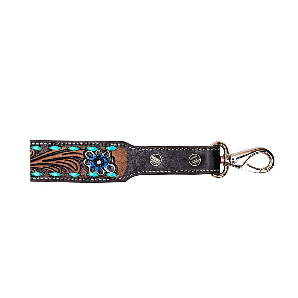 Pony Way Hand-tooled Leather Strap