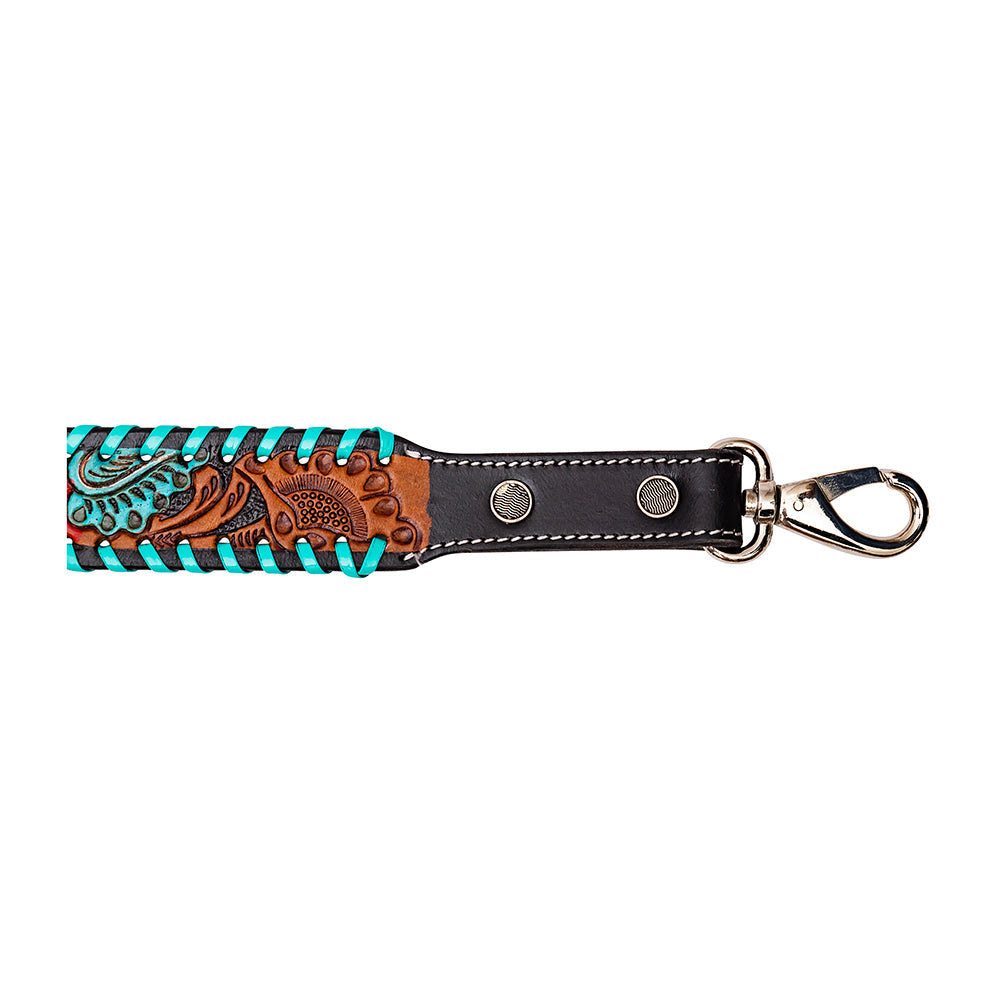 Raintree Gorge Hand-tooled Leather Strap