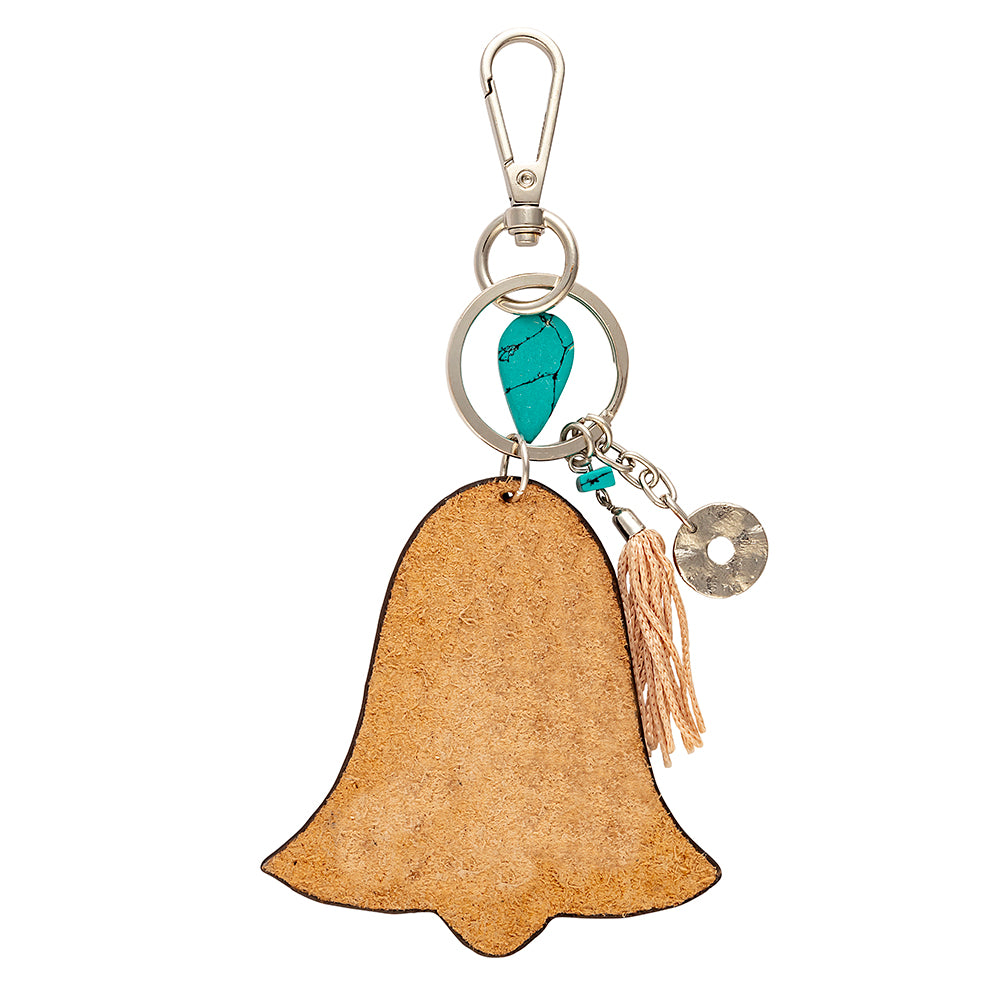 Monikka Bell Hand-tooled Key Fob & Bag Charm