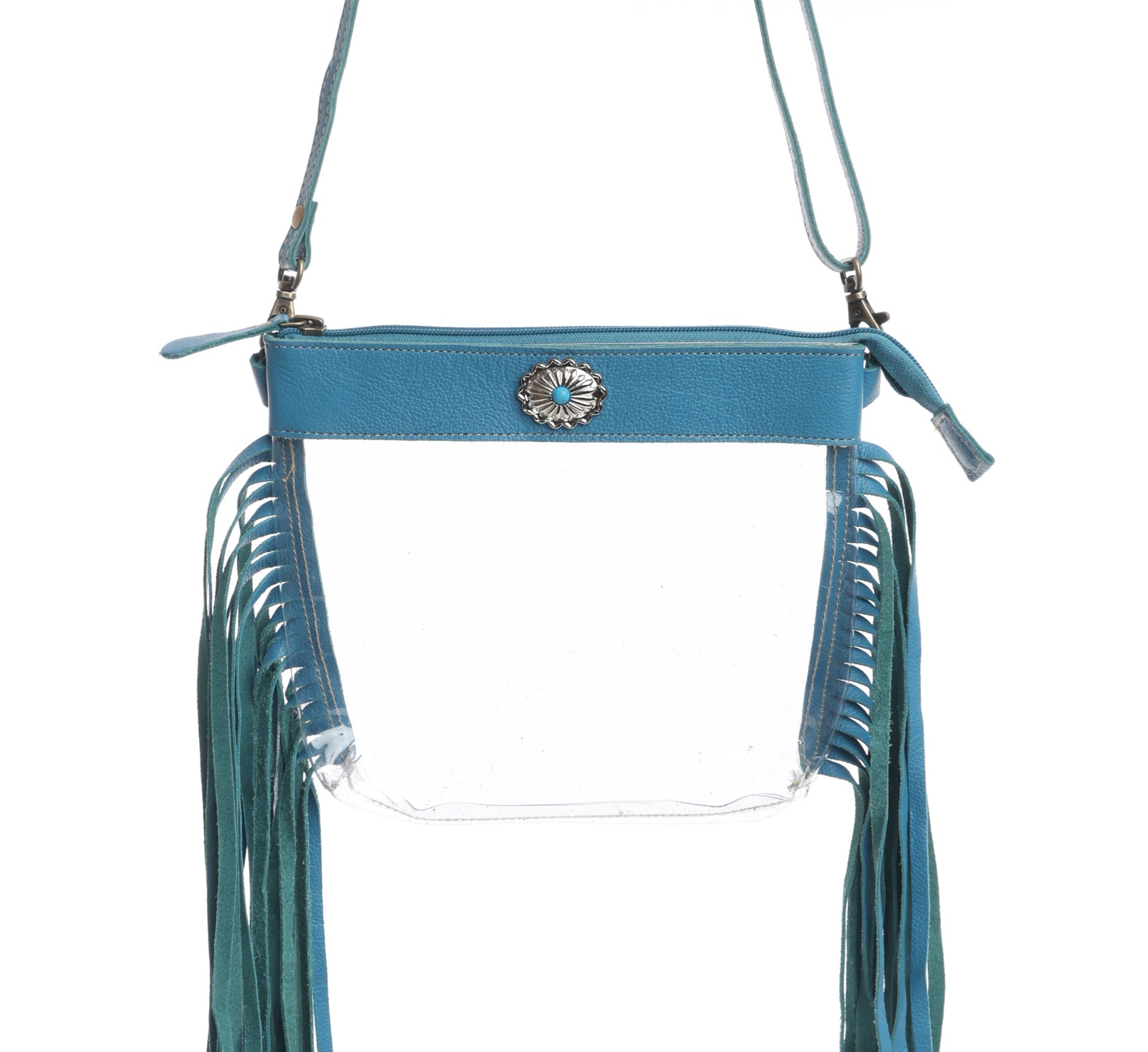 Azura Clear Bag in Blue