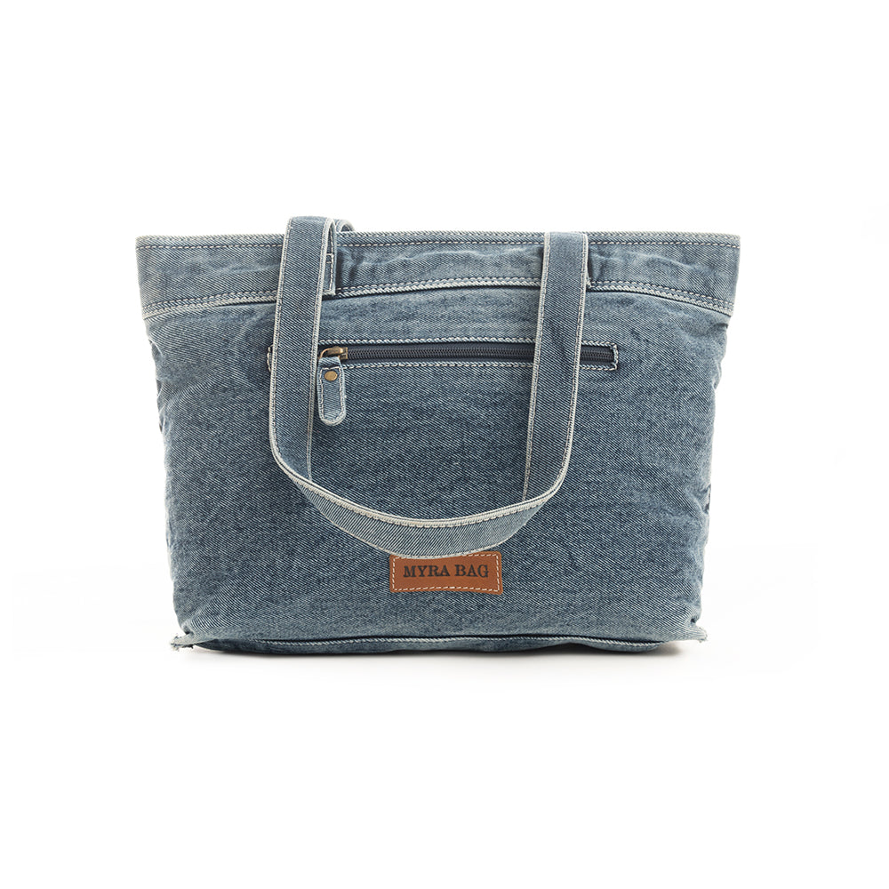 Vaqueros Azules Tote Bag