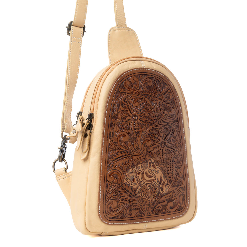 Glorietta Sling Bag In Desert Sand