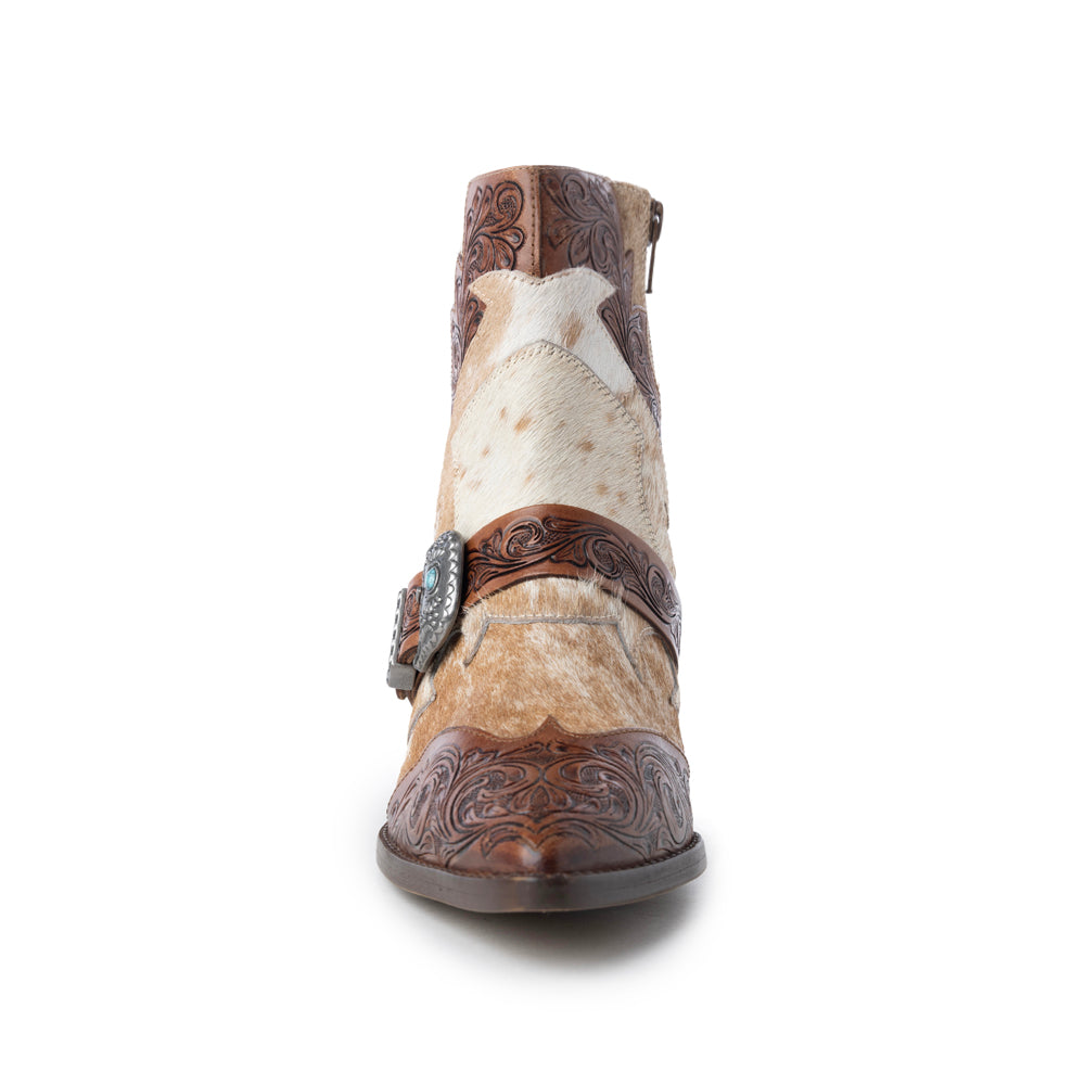 Goldie Hair-On Hide Boots