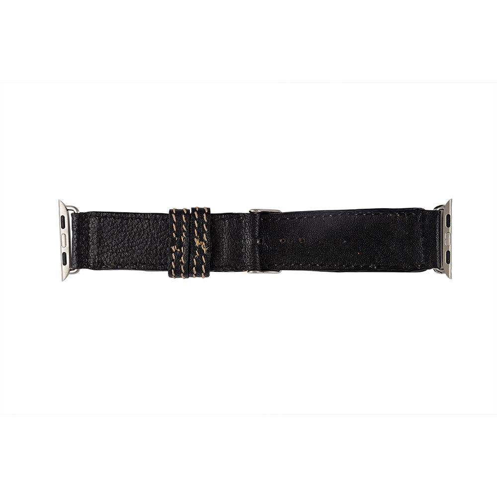 Tyler Springs Hand-tooled Leather Watchband