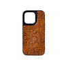 Brown Embossed