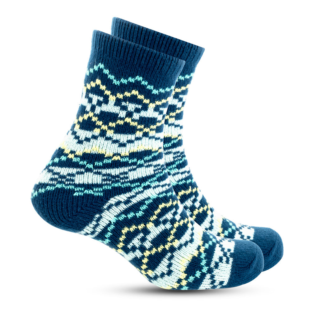 Sokker Blue Patterned Socks