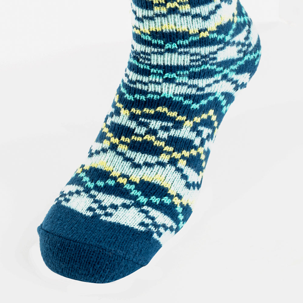 Sokker Blue Patterned Socks