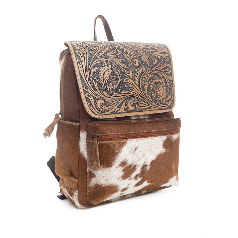 Hillside Creek Hand-Tooled Bag