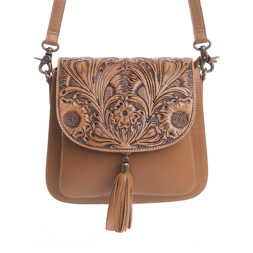 Bella Bella Hand-Tooled Bag
