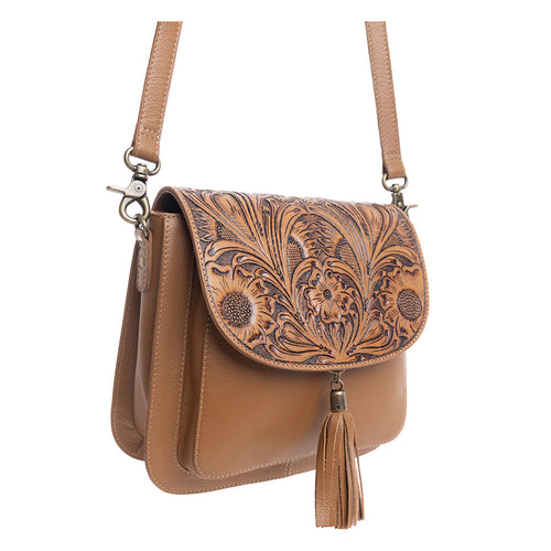 Bella Bella Hand-Tooled Bag