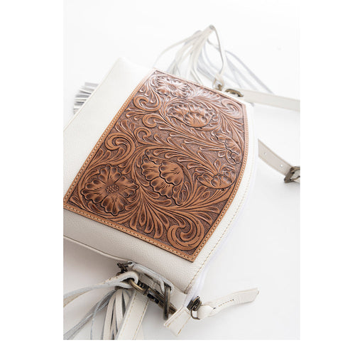 Wind Spirit Hand-Tooled Bag