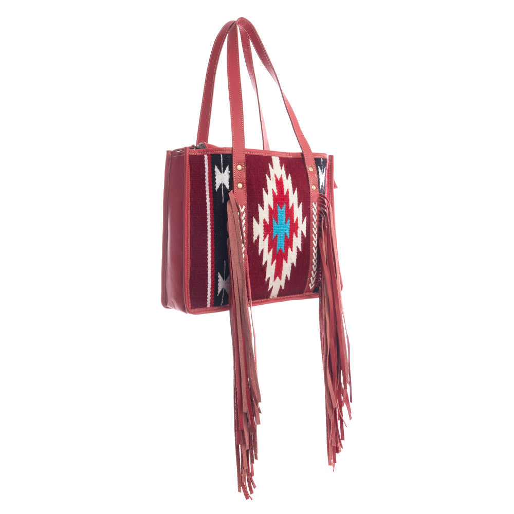 Wagon Trails Concealed-Carry Bag in Scarlet