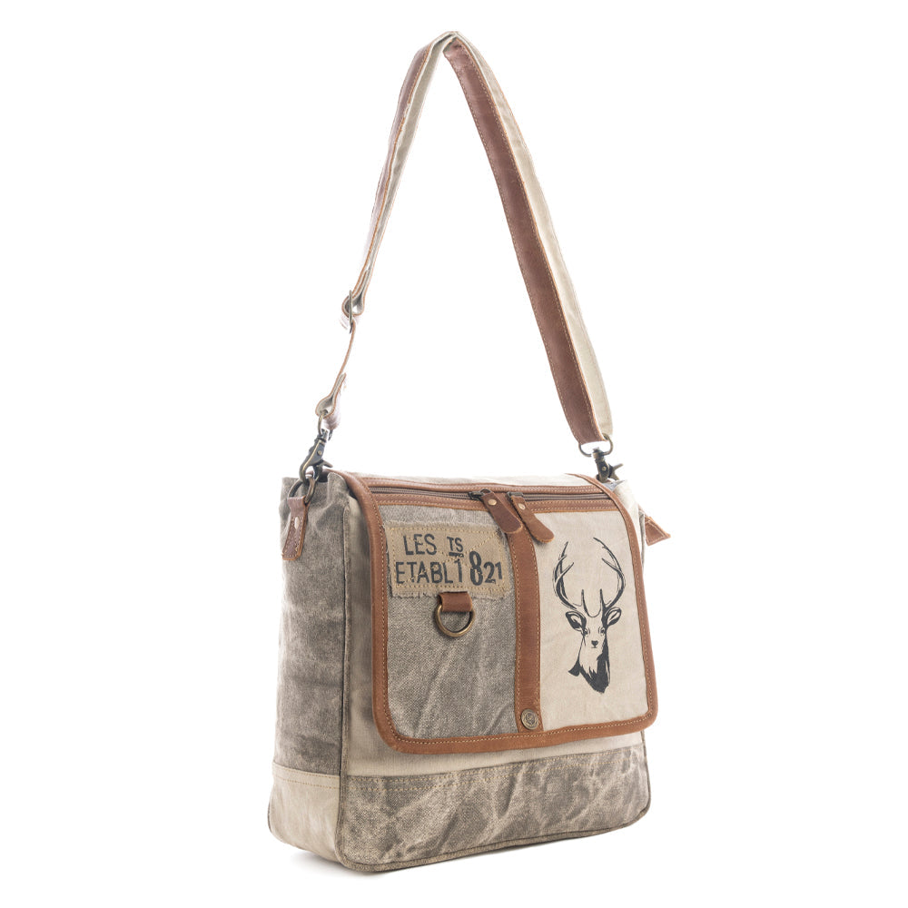 White Hart Deer Shoulder Bag