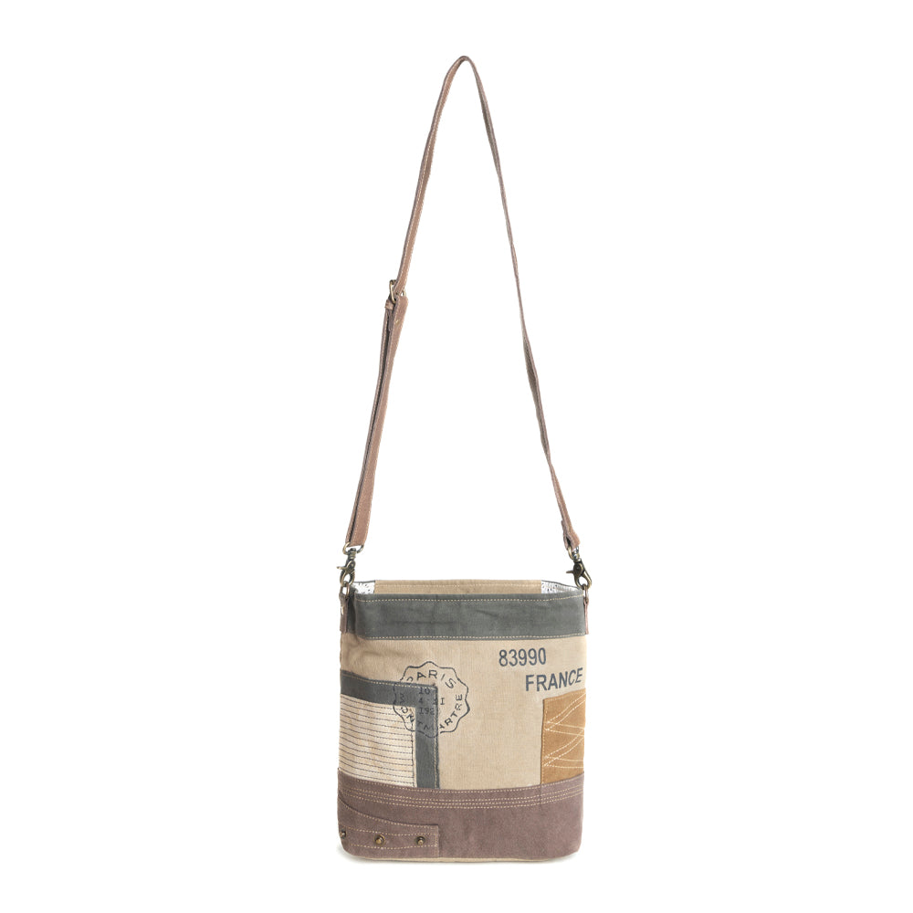 French Postmark Shoulder Bag