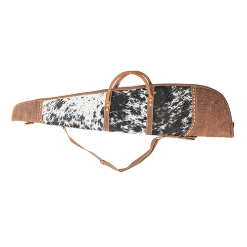 Wildhorn Hunter���s Leather Rifle Case in Smoky Hide