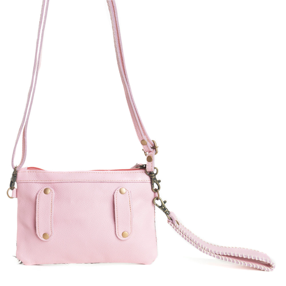 Eye of the Goddess Crossbody Bag in Rose