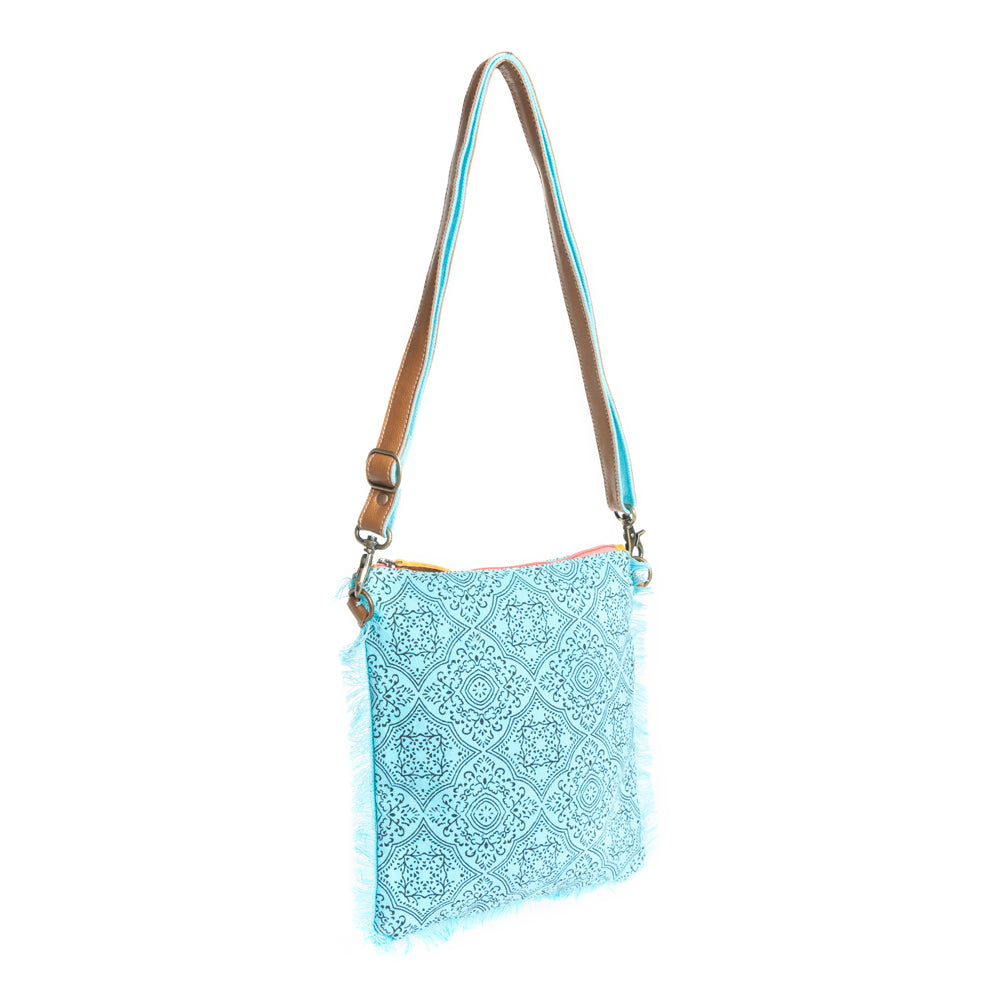 Triple Fork Ranch Crosbbody Bag in Turquoise