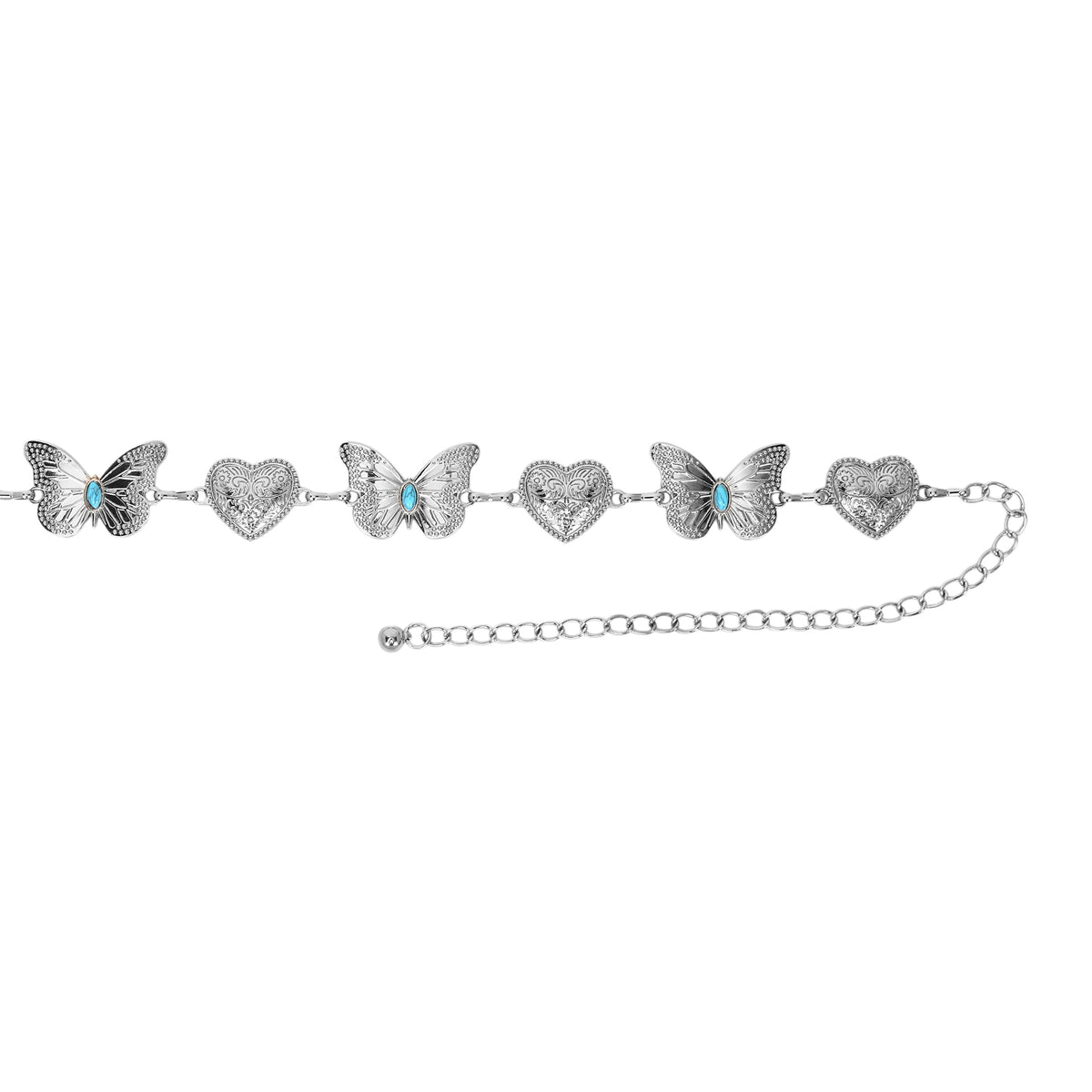 Flutterstone Western Chain Belt for Women