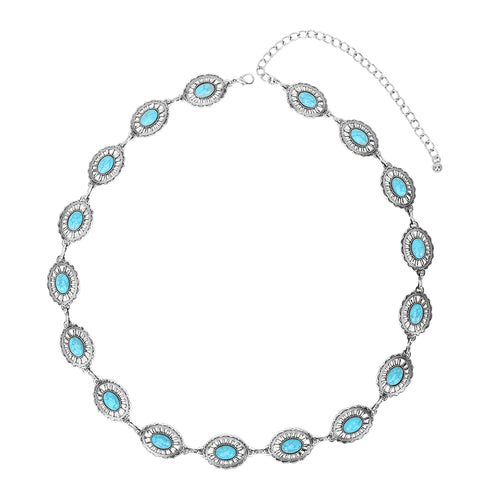 Ranchera Stone Chain Belt for Women