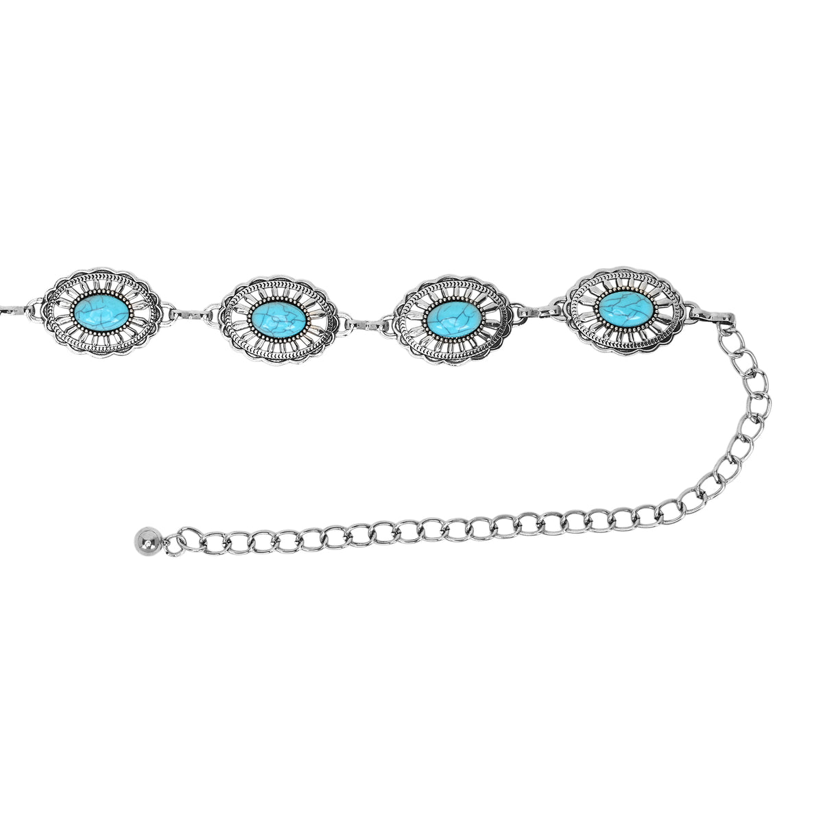 Ranchera Stone Chain Belt for Women