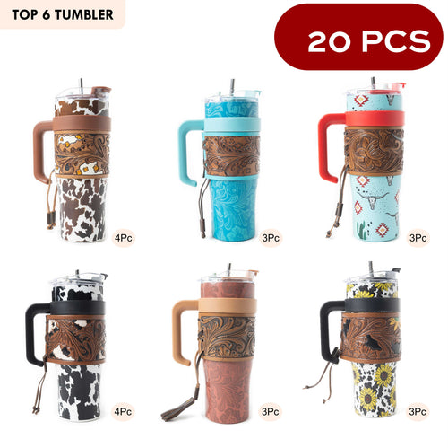 Top 6 Tumblers - 20 PCS