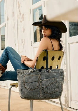 Up-Cycled Canvas Bags