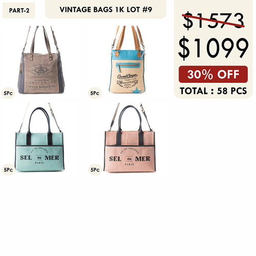 VINTAGE BAGS 1K LOT-9
