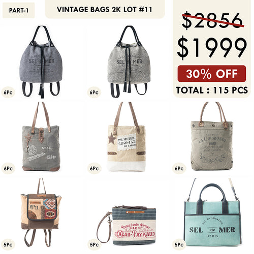 VINTAGE BAGS 2K LOT-11