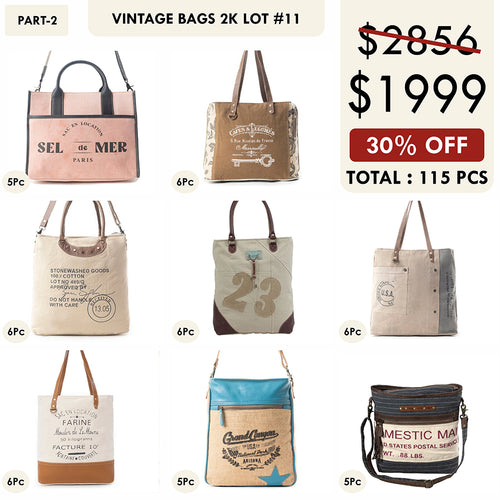 VINTAGE BAGS 2K LOT-11