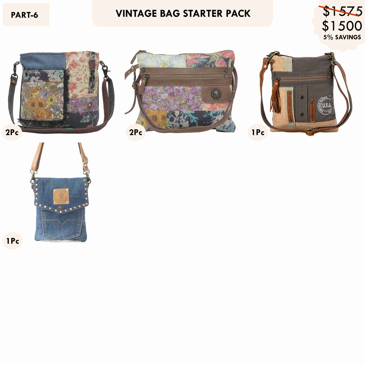 Starter Pack $1500 - Vintage Bags