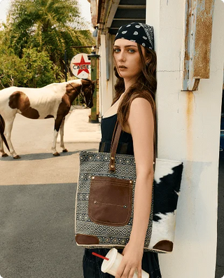 vintage canvas bags
